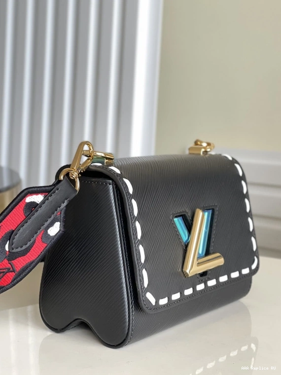 Aaa replica bags TWIST LOUIS PM VUITTON 0823